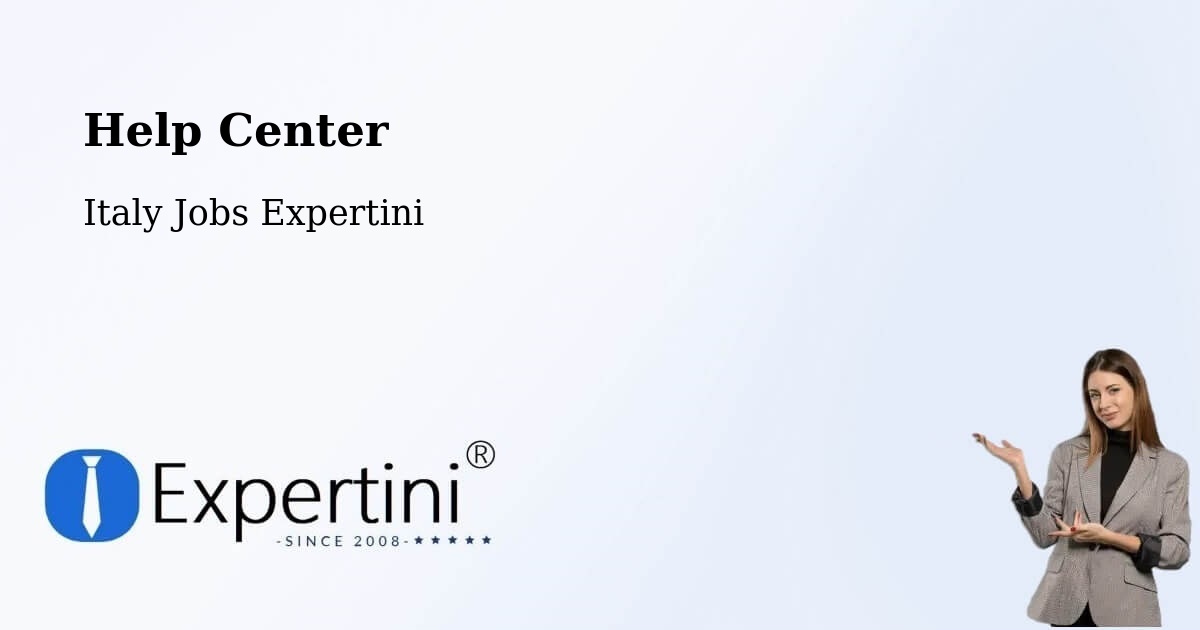 Help Center - Italy Jobs Expertini